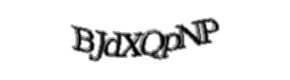Security check image, please type the characters shown